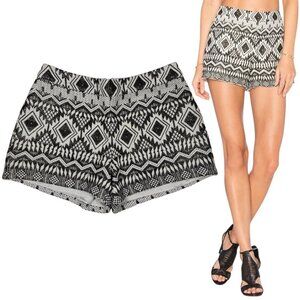 ALICE + OLIVIA Marisa Short Sz.XS/2 Embroidered Brocade Geometric Boho Tribal